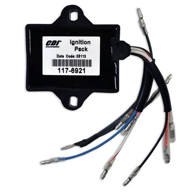 Cdi Electronics Yamaha 2 Cylinder Capacitor Discharge Ignition Module (117-6921) — Quality Boat Parts