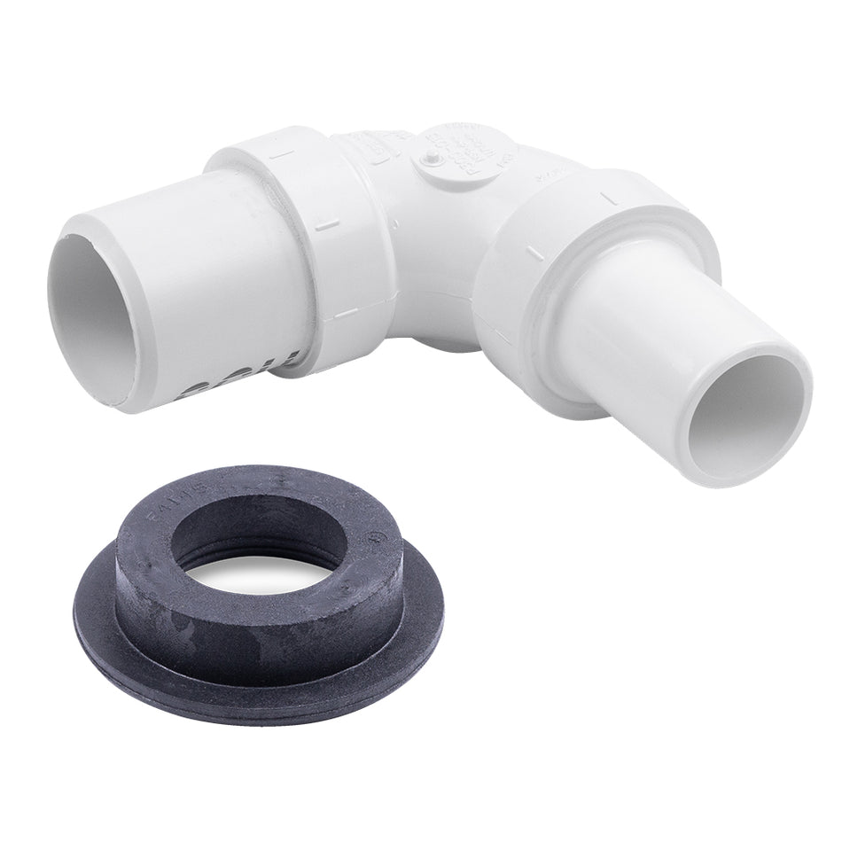 Dometic Inlet Elbow Assembly Uniseal Kit 385310635 — Quality Boat Parts