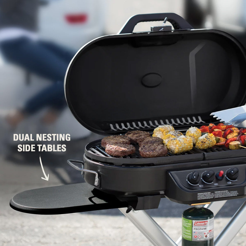 Coleman RoadTrip™ 285 Standup Propane Gas Grill - Red 2000032831 — Quality Boat Parts