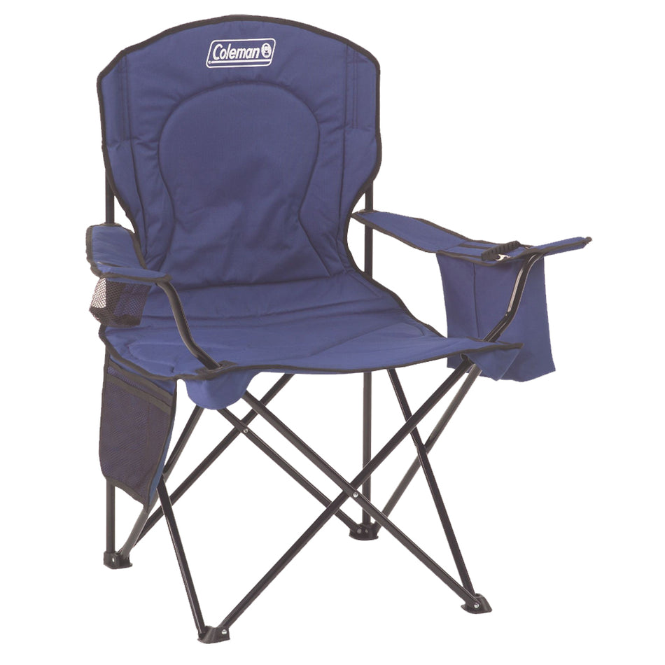 Coleman Cooler Quad Chair - Blue 2000035685 — Quality Boat Parts