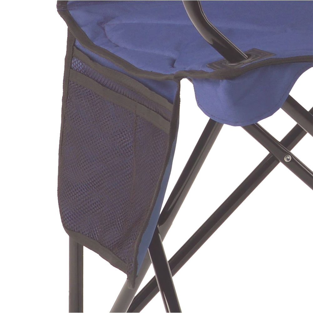 Coleman Cooler Quad Chair - Blue 2000035685 — Quality Boat Parts