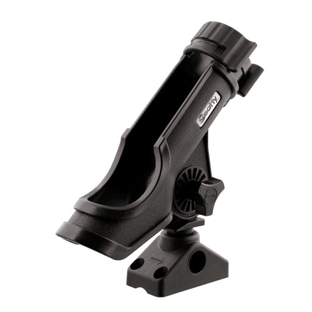 Scotty Powerlock Rod Holder Black w/241 Side/Deck Mount 230-BK — Quality Boat Parts