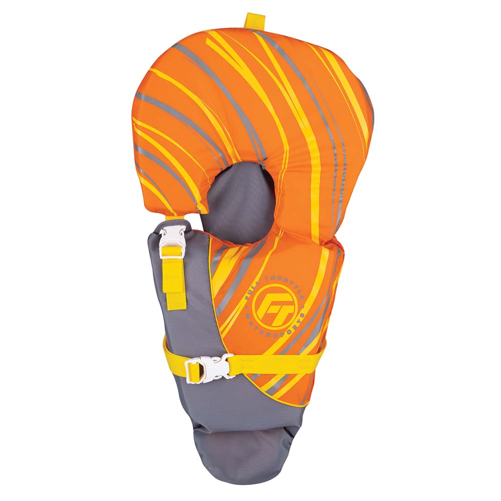 Full Throttle Baby-Safe Vest - Infant to 30lbs - Orange/Grey 104000-200-000-14 — Quality Boat Parts