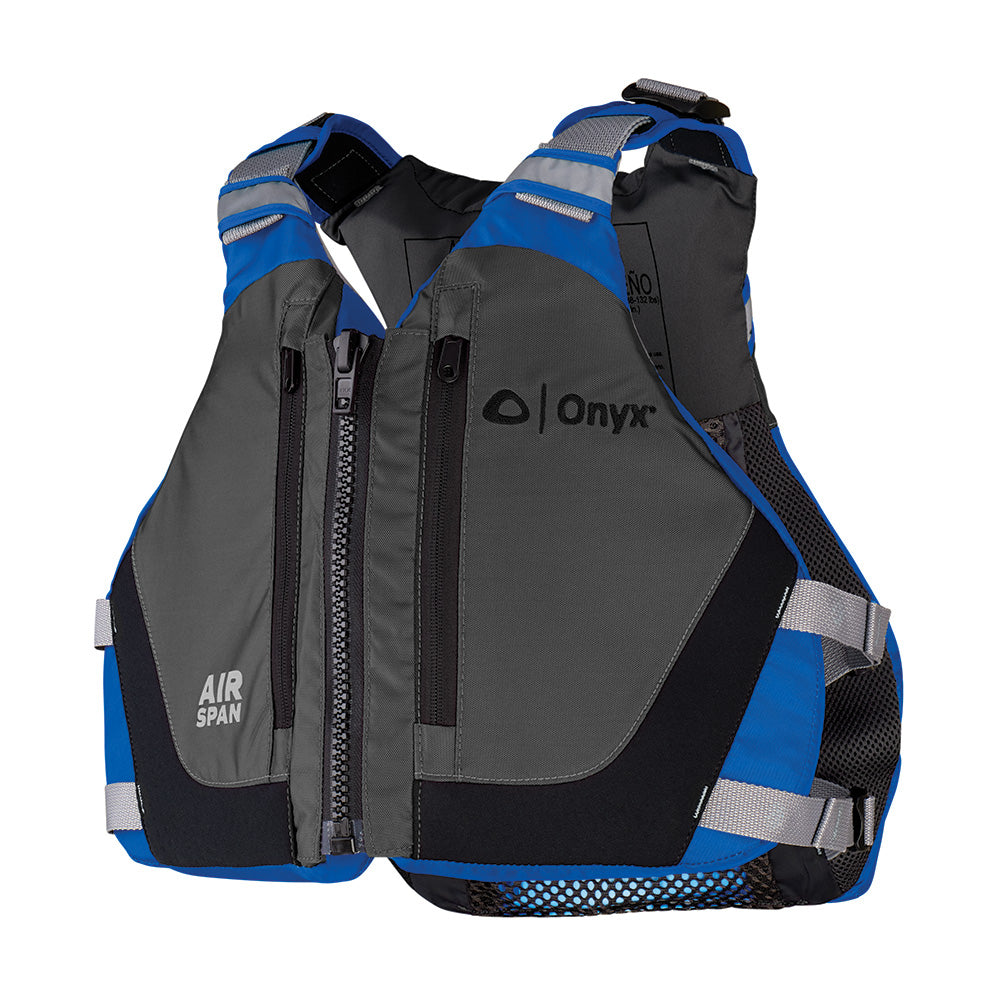 Onyx Airspan Breeze Life Jacket - M/L - Blue 123000-500-040-23 — Quality Boat Parts