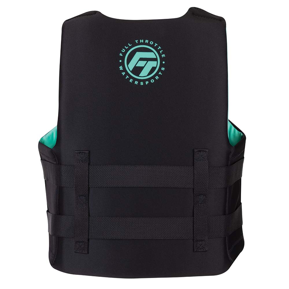 Full Throttle Adult Rapid-Dry Life Jacket - S/M - Aqua/Black 142100-505-030-22 — Quality Boat Parts