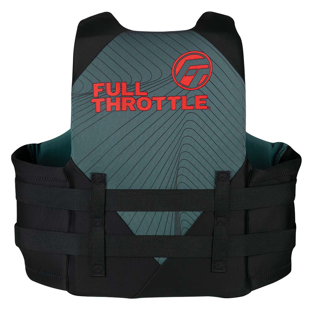 Full Throttle Adult Rapid-Dry Life Jacket - S/M - Grey/Black 142100-701-030-22 — Quality Boat Parts
