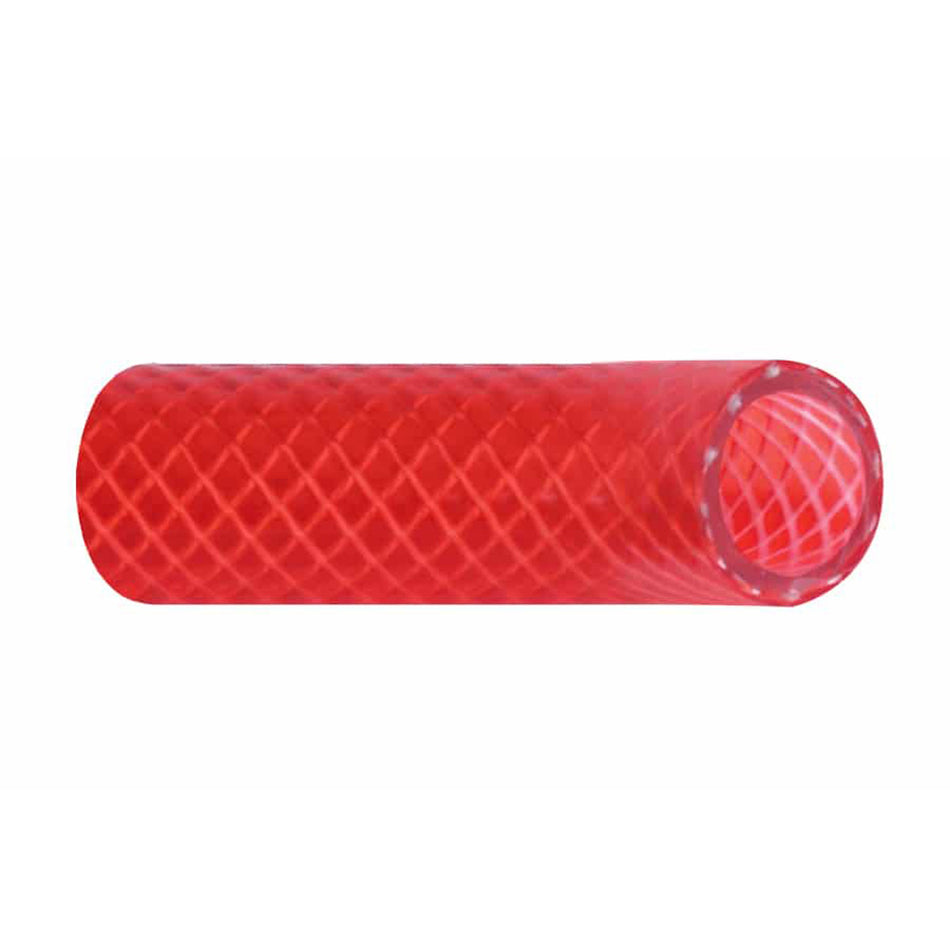 Trident Marine 3/4" x 50' Boxed Reinforced PVC (FDA) Hot Water Feed Line Hose - Drinking Water Safe - Translucent Red 166-0346 — Quality Boat Parts