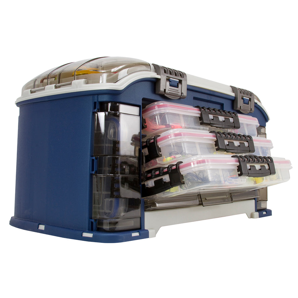 Plano Elite™ Series Angled Tackle System 3700 - Blue 797010 — Quality Boat Parts