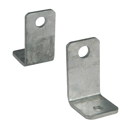 C.E. Smith Side Angle "L" Bracket - Pair - Galvanized 10211G — Quality Boat Parts
