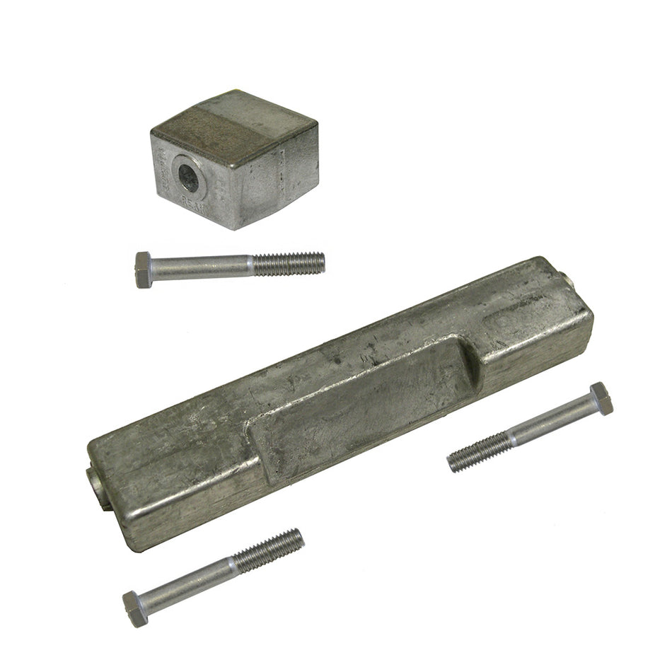Performance Metals Bombardier Johnson/Evinrude 90-225HP 1991 & Later Complete Anode Kit - Aluminum 10221A — Quality Boat Parts
