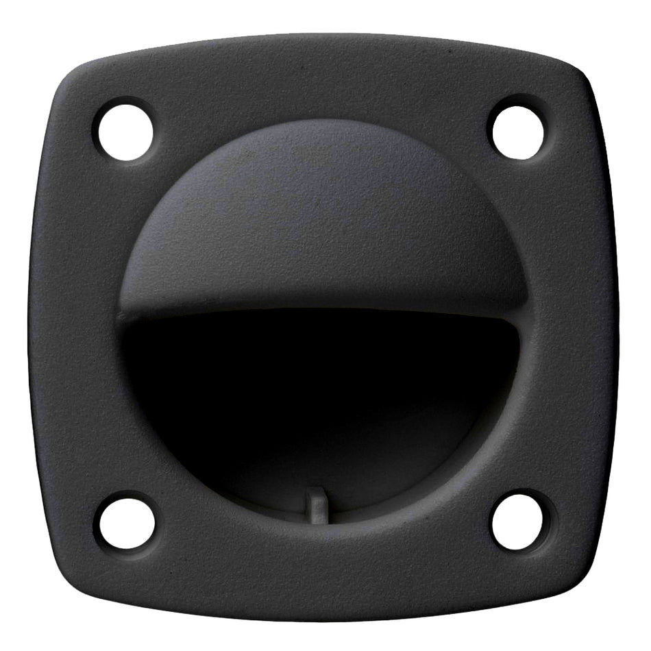 Whitecap Nylon Flush Pull - Small - Black 3360BC — Quality Boat Parts