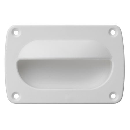 Whitecap Nylon Flush Pull - Large - White 3364WC — Quality Boat Parts