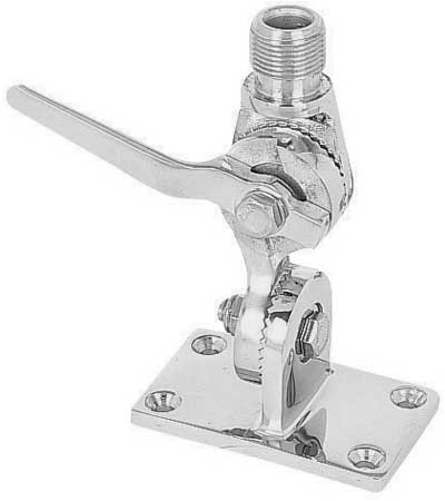 Shakespeare 4187-HD Heavy Duty Stainless Steel Ratchet Mount 4187-HD — Quality Boat Parts