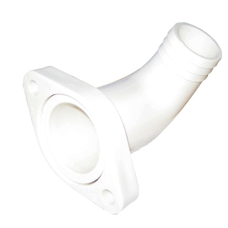 Raritan 90° Discharge Adapter w/Flange - Straight To 90° 1222AW — Quality Boat Parts