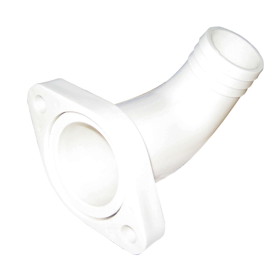 Raritan 90° Discharge Adapter w/Flange - Straight To 90° 1222AW — Quality Boat Parts
