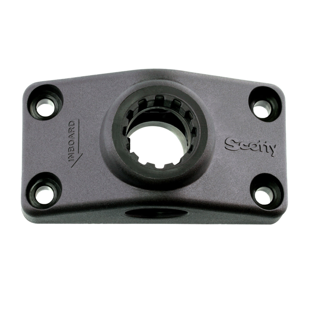 Scotty 241 Combination Side or Deck Mount - Black 241-BK — Quality Boat Parts