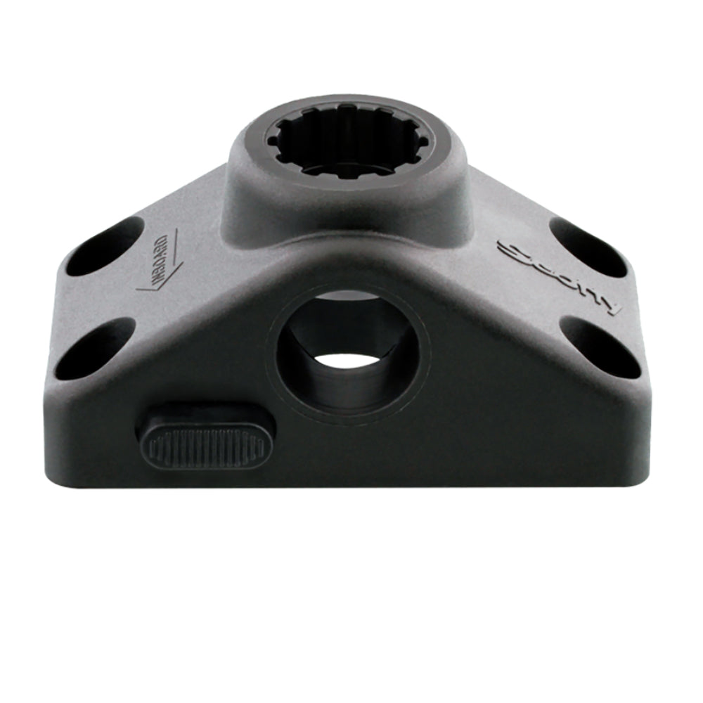 Scotty 241 Locking Combination Side or Deck Mount - Black 241L-BK — Quality Boat Parts