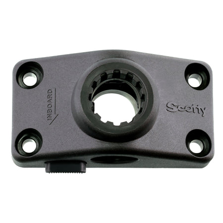 Scotty 241 Locking Combination Side or Deck Mount - Black 241L-BK — Quality Boat Parts