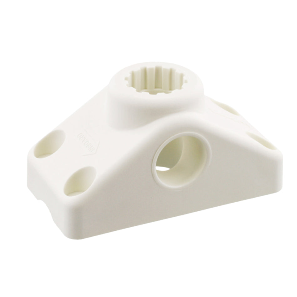 Scotty Combination Side / Deck Mount - White 241-WH — Quality Boat Parts