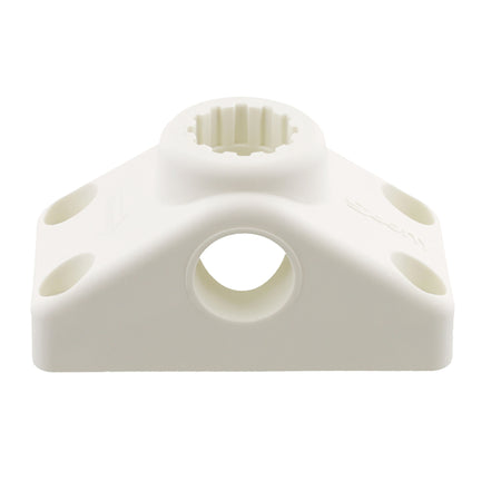 Scotty Combination Side / Deck Mount - White 241-WH — Quality Boat Parts