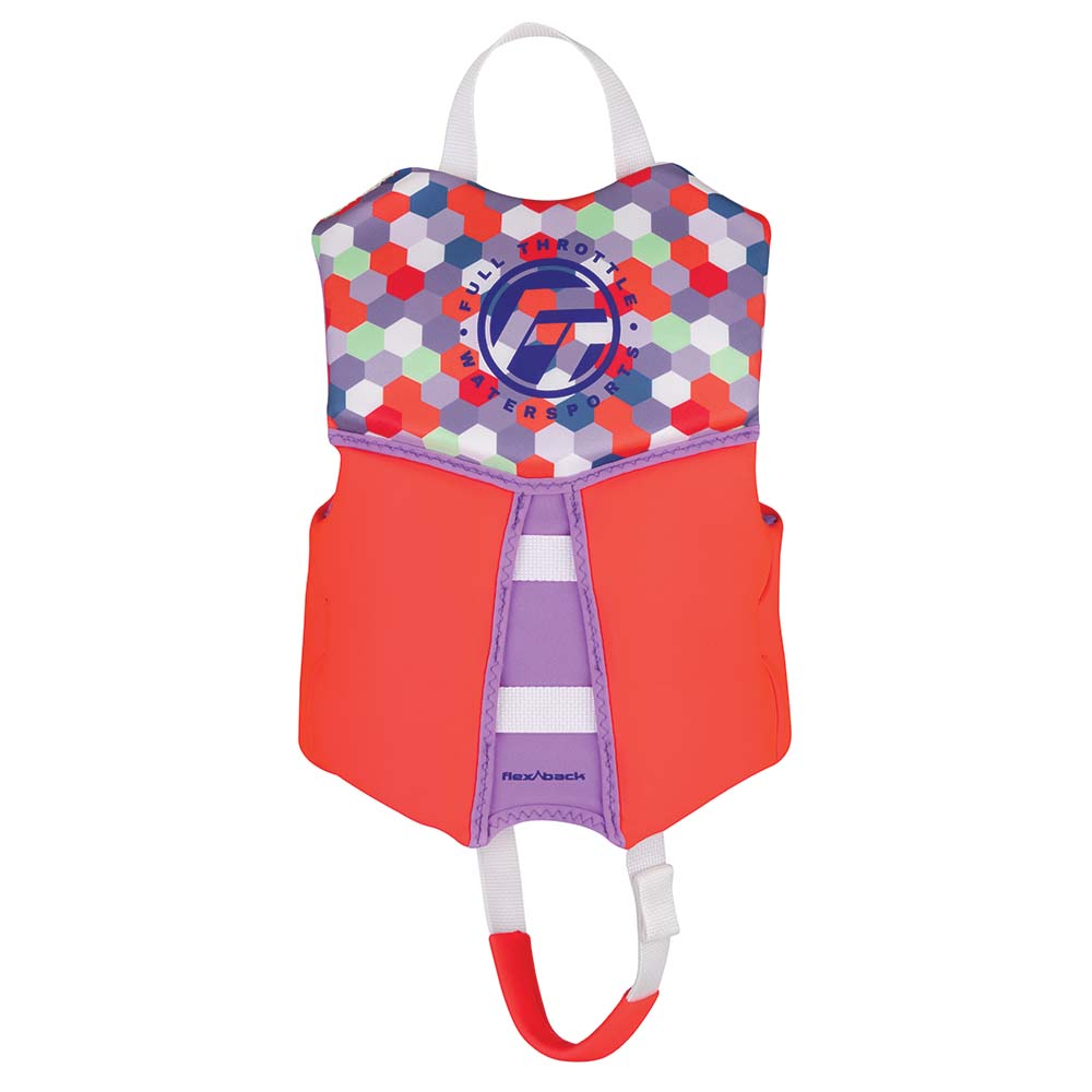 Full Throttle Child Rapid-Dry Flex-Back Life Jacket - Pink 142500-105-001-22 — Quality Boat Parts