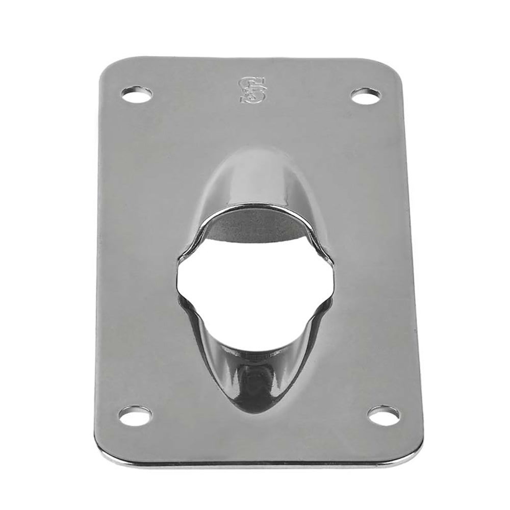 Schaefer Halyard Exit Plate f/Up To 3/4" Line - Flat 34-48 — Quality Boat Parts