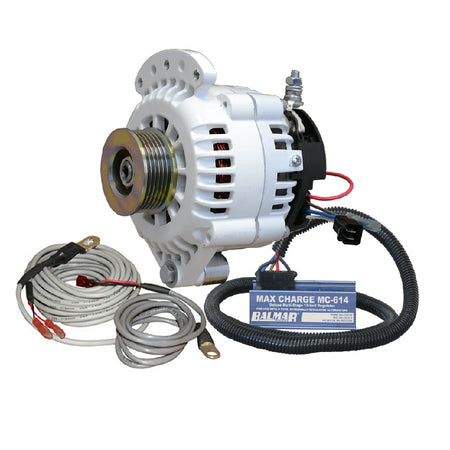 Balmar 621 Series 120A Kit w/MC-618 Regulator, T-Sensor, K6 Pulley, Single Foot & Mounting Hardware 621-VUP-MC-120-K6 — Quality Boat Parts