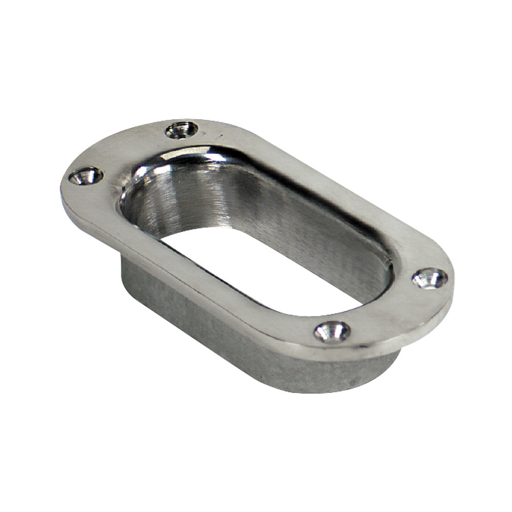 Whitecap Hawse Pipe - 316 Stainless Steel - 1-1/2" x 3-3/4" 6223C — Quality Boat Parts