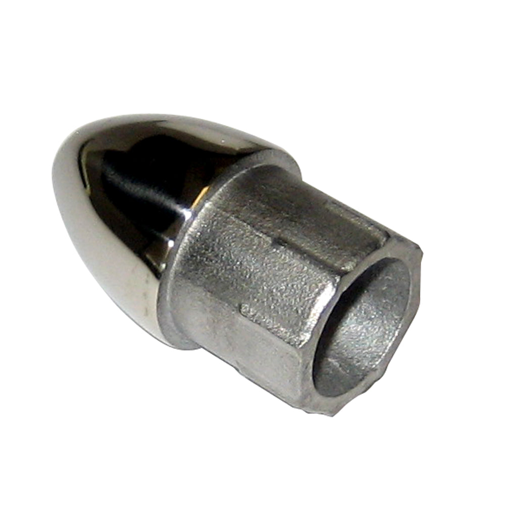 Whitecap Bullet End - 316 Stainless Steel - 7/8" Tube O.D. 6229C — Quality Boat Parts