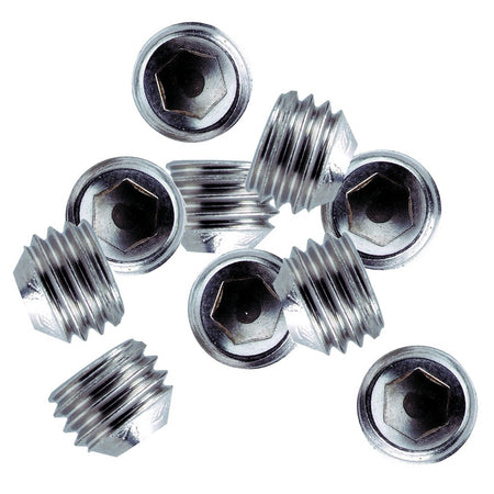 Whitecap 1/4"-28 Thread SS Set Screws - 10 Pack 6249C — Quality Boat Parts