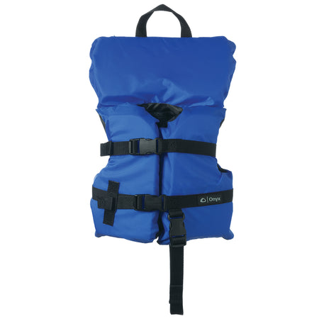 Onyx Nylon General Purpose Life Jacket - Infant/Child Under 50lbs - Blue 103000-500-000-12 — Quality Boat Parts