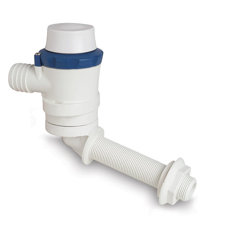 Shurflo by Pentair PIRANHA™ Angled Port Aerator 600 Livewell Pump - 12 VDC, 600 GPH 357-014-10 — Quality Boat Parts