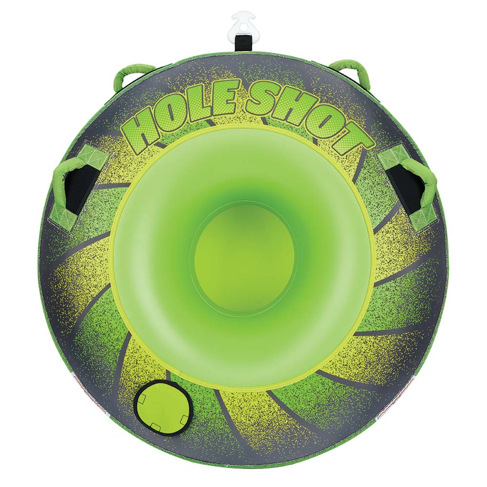 Full Throttle Hole Shot Towable Tube - 1 Rider - Green 302000-400-001-21 — Quality Boat Parts