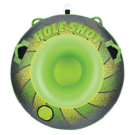 Full Throttle Hole Shot Towable Tube - 1 Rider - Green 302000-400-001-21 — Quality Boat Parts