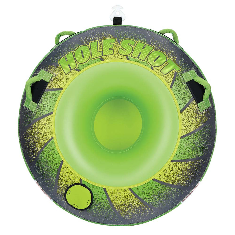 Full Throttle Hole Shot Towable Tube - 1 Rider - Green 302000-400-001-21 — Quality Boat Parts