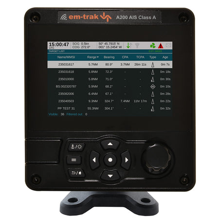 em-trak A200 Class A AIS Transceiver 425-0012 — Quality Boat Parts