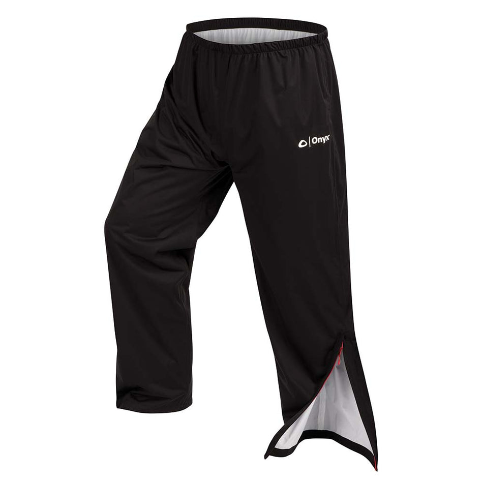 Onyx HydroMax Rain Pants - Medium - Black 503200-700-030-22 — Quality Boat Parts