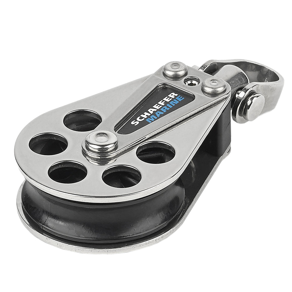 Schaefer Single Stainless Steel Block - 51mm Sheave 505-05 — Quality Boat Parts