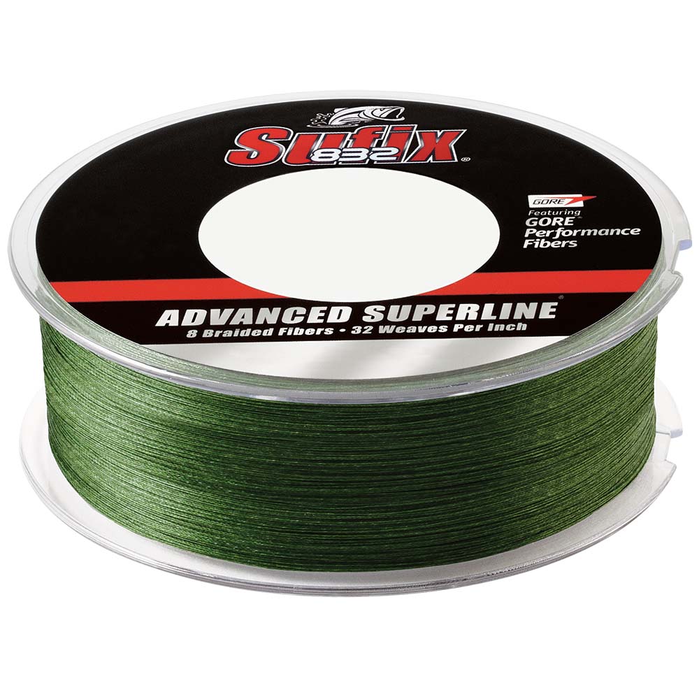 Sufix 832 Braid - 40lb - Low-Vis Green - 600 yds 660-240G — Quality Boat Parts