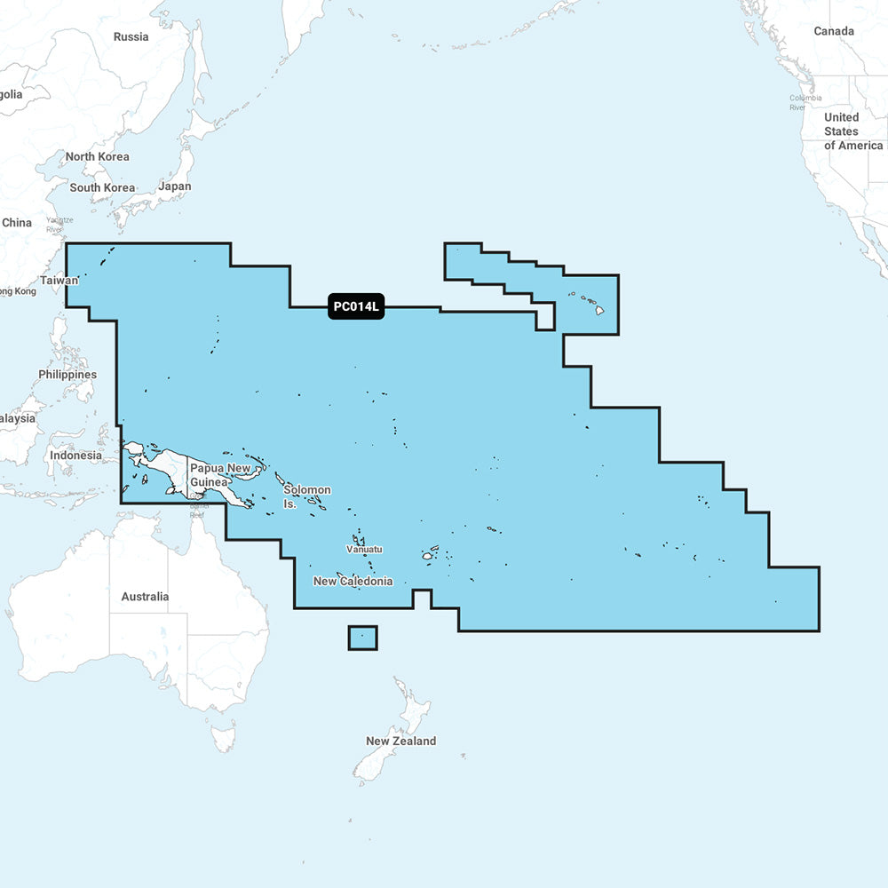 Navionics NAPC014L - Pacific Islands - Navionics+ 010-C1358-30 — Quality Boat Parts