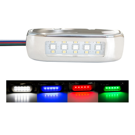 Innovative Lighting RGBW Tri-Lite w/Stainless Steel Bezel 055-43250-7 — Quality Boat Parts
