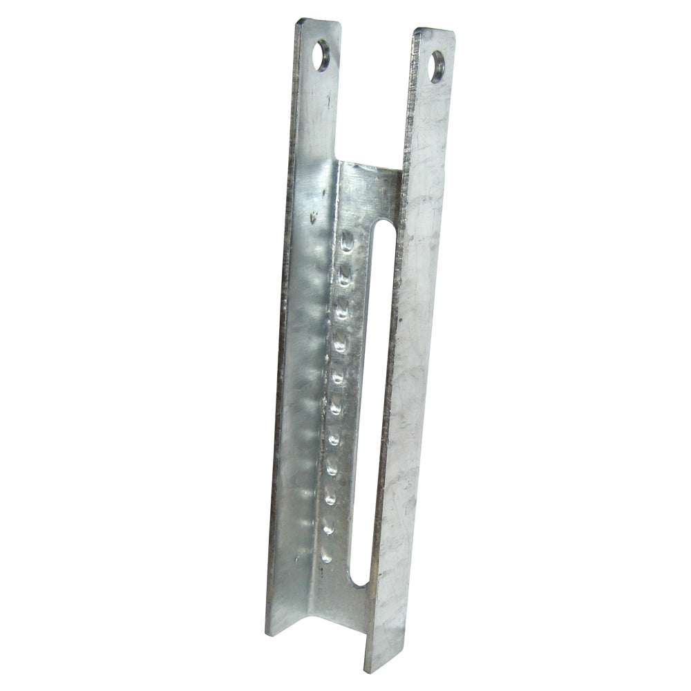 C.E. Smith Vertical Bunk Bracket Lanced - 9-1/2" 10600G40 — Quality Boat Parts