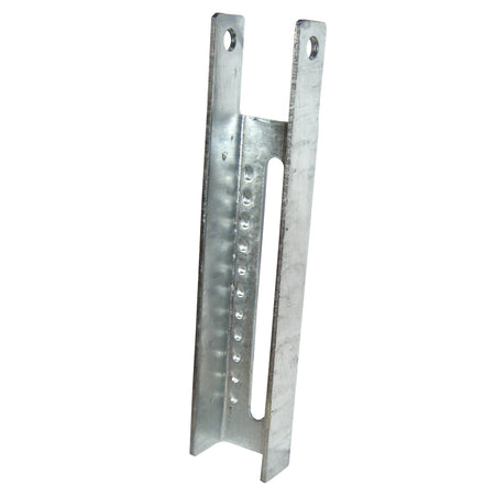 C.E. Smith Vertical Bunk Bracket Lanced - 9-1/2" 10600G40 — Quality Boat Parts