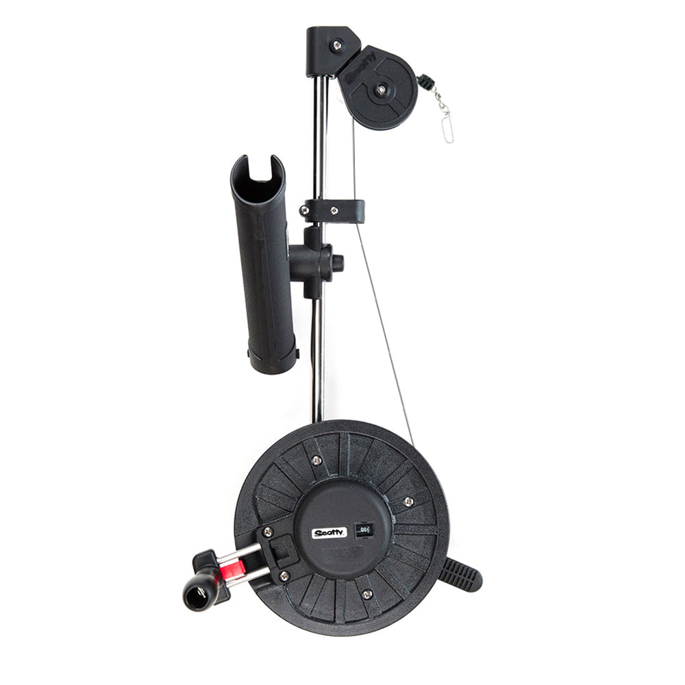Scotty 1060 Depthking Manual Downrigger w/Rod Holder 1060DPR — Quality Boat Parts
