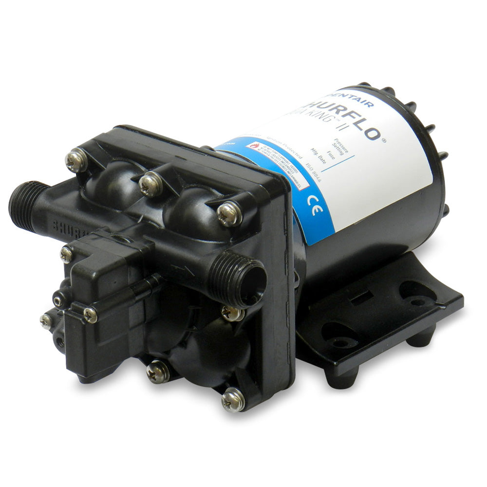 Shurflo by Pentair AQUA KING™ II Standard Fresh Water Pump - 12 VDC, 3.0 GPM 4138-111-E65 — Quality Boat Parts