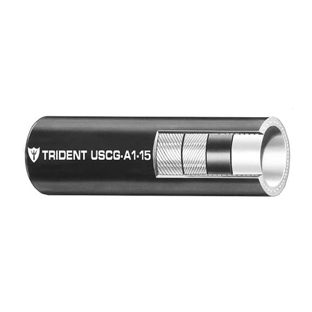 Trident Marine 5/16" x 50' Boxed Low Permeation Type A1-15 Fuel Line Hose - Black 365-0566 — Quality Boat Parts