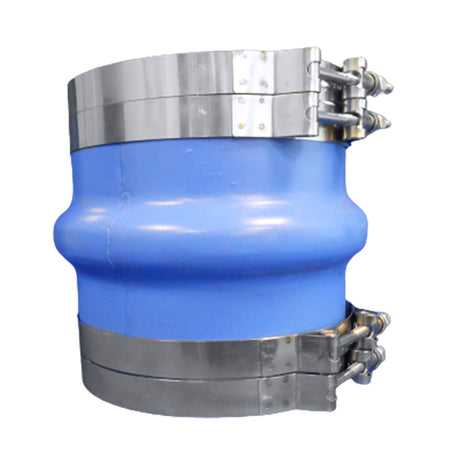 Trident Marine 6" ID Blue Silicone Molded Wet Exhaust Hump w/4 T-Bolt Clamp 270V6000-S/S — Quality Boat Parts