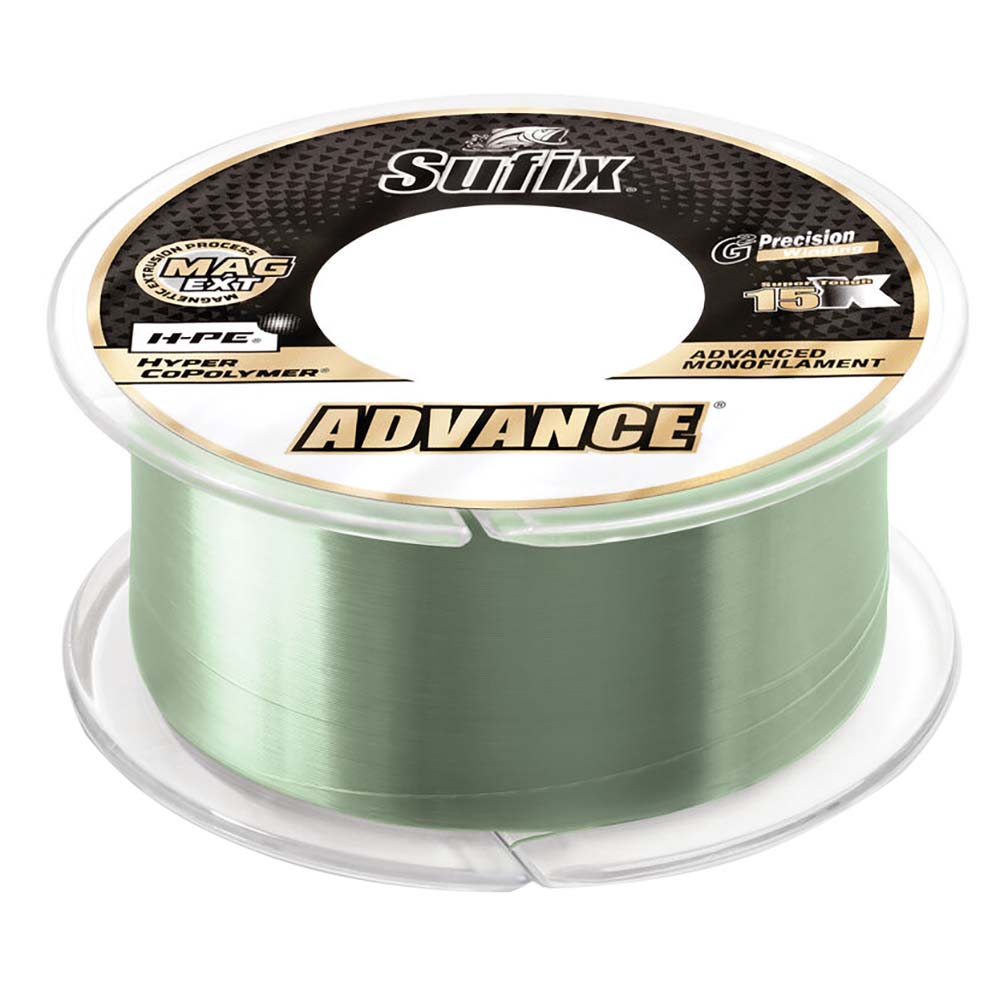 Sufix Advance® Monofilament - 8lb - Low-Vis Green - 330 yds 604-108G — Quality Boat Parts