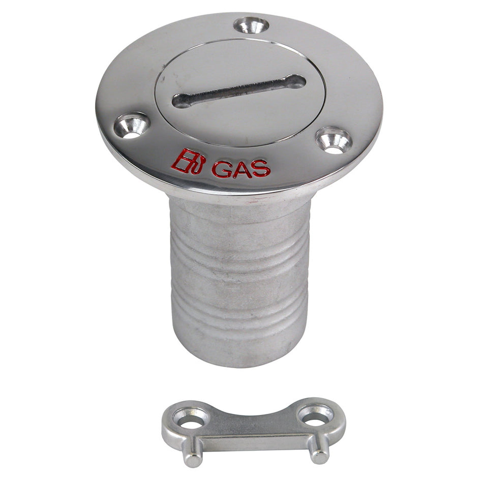 Whitecap Hose Deck Fill - 2" Hose - Gas 6394C — Quality Boat Parts