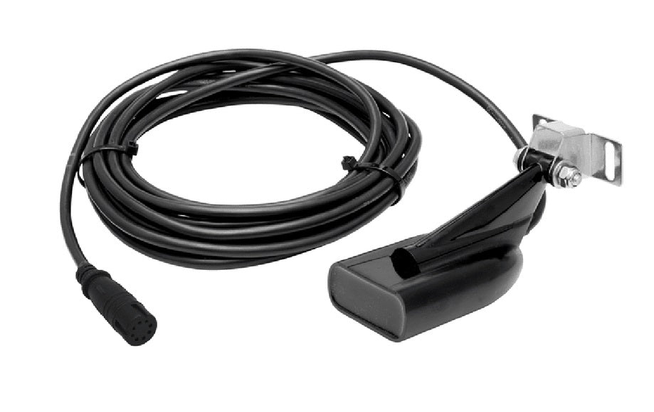 Lowrance HDI Transom HDI Transducer with Temp 8-Pin 83/200/455/800kHz 000-15640-001 — Quality Boat Parts